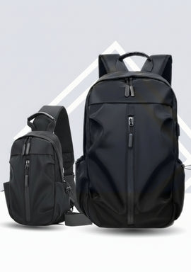 Combo Of School College Laptop bag with crossbody Bag (2 pcs )