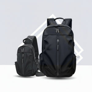 Combo Of School College Laptop bag with crossbody Bag (2 pcs )