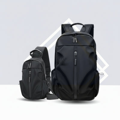 Combo Of School College Laptop bag with crossbody Bag (2 pcs )