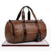 #LegacyBag #DuffelBag #LeatherDuffelBag #GymBag #TravelBag #MensFashion #TravelGear #LeatherBag #CarryOnBag #OvernightBag #StylishBag #LegacyBrand

Shop a stylish brown leather-look duffle bag for men. Featuring a spacious design, durable handles, zipper closure, and an adjustable shoulder strap, it's ideal for gym sessions, weekend trips, and everyday travel.

Brown Duffle Bag, Leather Travel Bag, Men's Travel Bag, Brown Gym Bag, Duffle Bag for Men, Weekend Travel Bag, Shoulder Strap Bag, Premium Travel 